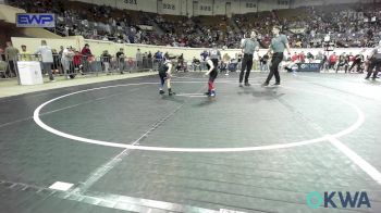 37 lbs Round Of 16 - Liam Williams, Wagoner Heat vs Tucker Hawkins, Checotah Matcats