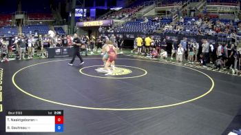 182 lbs Semis - Tate Naaktgeboren, Iowa vs Brayden Gautreau, Michigan