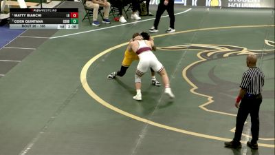 165 lbs 3rd Place Match - Matty Bianchi, Little Rock vs Coen Quintana, CSU Bakersfield