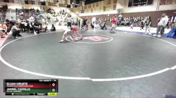 74 lbs 1st Place Match - Jhorel Castillo, So Cal Hammers vs Elijah Viruete, Inland Elite Wrestling Club