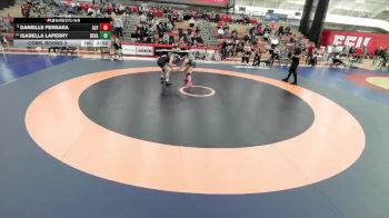 124 lbs Cons. Round 2 - Isabella LaPerry, Delaware Valley vs Danielle Ferrara, Alvernia