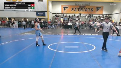 165Black lbs Final - Sean Seefeldt, Penn vs Cesar Alvan, Columbia