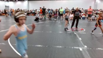 57 lbs Round 4 (8 Team) - Myra Shannon, Well Trained vs Sebastian Cooper, Rabbit Wrestling Club