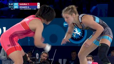 55 kg Final 1-2 - Tsugumi Sakurai, Japan vs Nina Hemmer, Germany