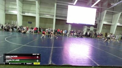 130 lbs Cons. Round 2 - Abbi Packer, Bountiful vs Madelyn Lake, Delta