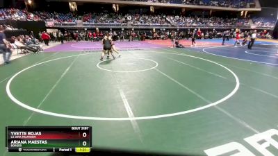 5A 235 lbs Quarterfinal - Ariana Maestas, Borger vs Yvette Rojas, La Joya Palmview