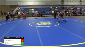 163 lbs Cons. Round 1 - Oliver Hallett, Indian Creek Wrestling Club vs Courtney Rider, Mishawaka Wrestling Club