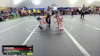 80 lbs Round 5 (8 Team) - Matthew Sheehan, Olmsted Falls vs Stone Ware, Noke Wrestling RTC