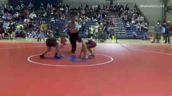 120 lbs Consolation - Evan Stacey, Woodstock Wrestling Club vs Zane Bovenizer, Morris Fitness