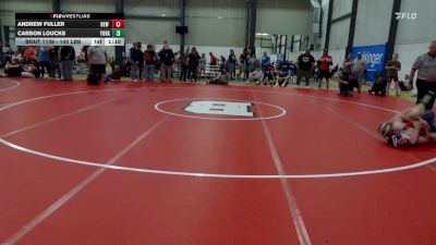 140 lbs Consi Of 4 - Andrew Fuller, New Florence vs Carson Loucks, York