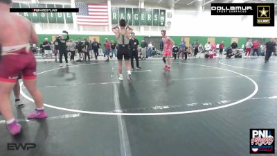 150 kg 7th Place - Gavin Hoerr, Izzy Style Wrestling vs Abner Lopez, Gold Rush Wrestling Academy Reno