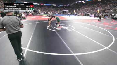 Champ. Round 1 - Haley Dunn, Perkins County vs Keleigh Gonzalez, Central City