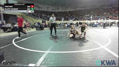 110 lbs Consolation - Elliott Schmidt, Broken Arrow Wrestling Club vs Layten Cross, Brushy Wrestling Club