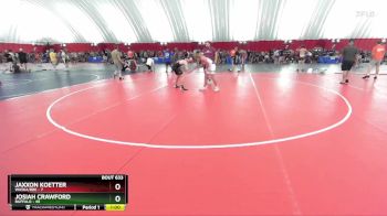 118-120 lbs Round 2 - Jaxxon Koetter, Waska/BBE vs Josiah Crawford, Buffalo