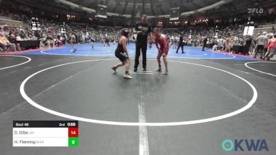 120 lbs Round Of 16 - Brandt Bone, Tecumseh Takedown Club vs Lex Branham, Vian Wrestling Club