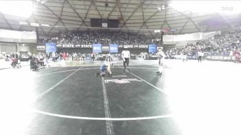 Boys 4A 120 lbs Champ. Round 2 - Hoyt Harshman, Sumner vs Dawnte Greene, Mariner