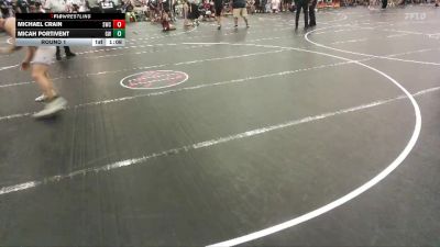 160 lbs Round 1 - Micah Portivent, Grindhouse Wrestling vs Michael Crain, Seymour Wrestling Club
