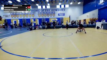 150 lbs 3rd Place Match - Howard Hill, Grapple Academy vs Gustavo Ferreira, Viera Hammers