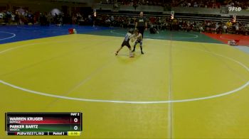 50 lbs Cons. Round 1 - Warren Kruger, Buffalo vs Parker Bartz, Waseca