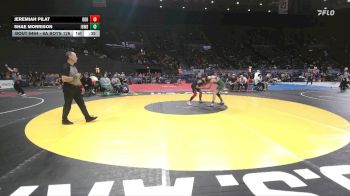 6A Boys 126 lbs Cons. Round 4 - Jeremiah Pilat, David Douglas Boys vs Shae Morrison, Ida B. Wells Boys