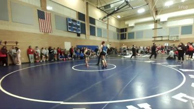 170lbs Champ. Round 2 - Makenzie Ball, Eatonville (Girls) vs Bailee Graff, R. A. Long (Girls)