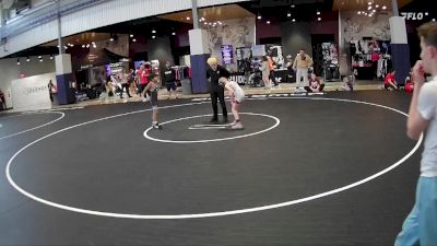 61 lbs Semifinal - Jagger Hood, 512 Outlaw Wrestling vs Elijah Flores, Jflo Trained