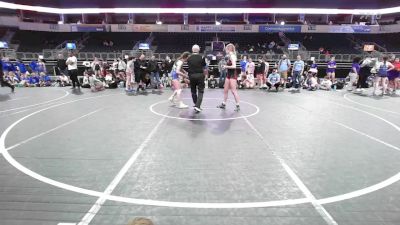 132 lbs Semifinal - Aaliyah Sanders, Mowest Fire Dragons vs Kinnley Smith, Charlie's Angels Renegades