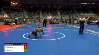 80 lbs Consolation - Ignacio Villasenor, Pomona Elite vs Mikey Ruiz, Wesley Club