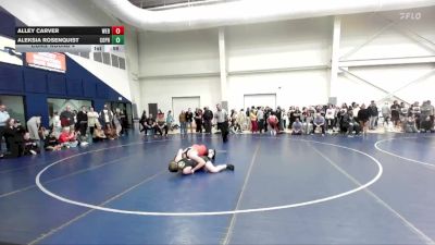 155 lbs Cons. Round 4 - Alley Carver, Weber vs Aleksia Rosenquist, Copper Hills