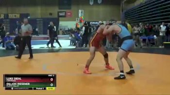 152 lbs Cons. Round 4 - Dillion Riesener, Platte Valley vs Luke Diehl, Coronado