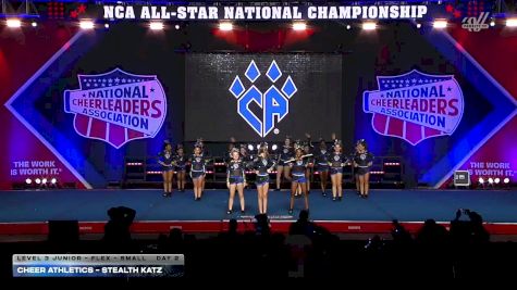 Cheer Athletics - Stealth Katz [2026 L3 Junior - Flex - Small Day 2] 2026 NCA All-Star National Championship