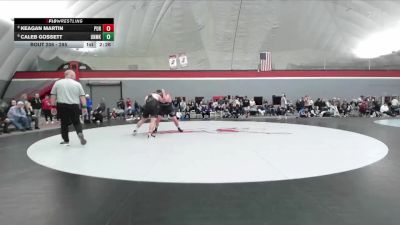 285 lbs Champ. Round 2 - Caleb Gossett, Unattached - McKendree vs Keagan Martin, Purdue