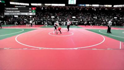 160 lbs Cons. Round 4 - Charles Sosbe, EWO3 vs Syus Conard, RTLA