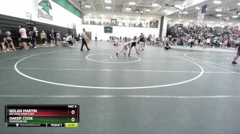 85 lbs Cons. Round 1 - Oaker Cook, Warrensburg vs Nolan Martin, Big Game Wrestling