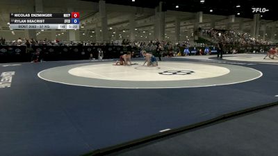 57 kg Champ. Rd Of 32 - Nicolas Enzminger, MATPAC vs Rylan Seacrist, Seasons Freestyle Club/ Southwest Wrestling Club