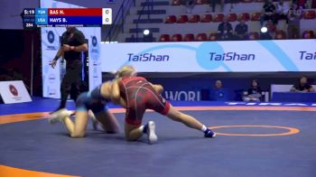 68 kg 1/4 Final - Nesrin Bas, Turkey vs Brooklyn Sariah Hays, United States