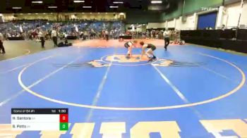 120 lbs Consolation - Hayden Santora, GA vs Braden Potts, OK
