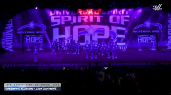 Cheeriffic Allstars - Lady Lightning [2026 L2 Youth - Flex - D2 - Medium Day 2] 2026 Spirit of Hope Grand Nationals