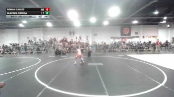 81 lbs Consi Of 8 #2 - Roman Calles, Riverside Rascals vs Blayden Ortega, El Paso Texas WC
