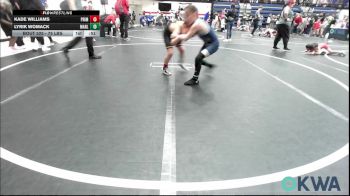 75 lbs Consolation - Kade Williams, Prime Wrestling vs Lyrik Womack, Marlow Outlaws