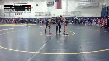 132 lbs Champ. Round 1 - Gunner Law, Sandy vs Miles Cabling, West Salem