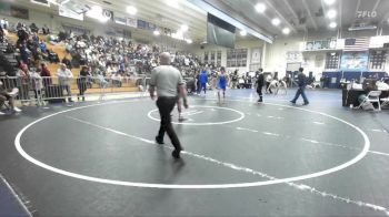 120 lbs Quarterfinal - Zachary Samano, Chino vs Zairone Cabrera, South Torrance