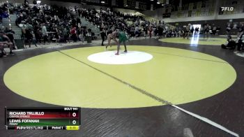 165 lbs Cons. Round 4 - Richard Trujillo, Canyon Springs vs Lewis Fofanah, Poway