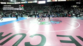 4A 138 lbs Champ. Round 1 - Evan Simms, American Falls vs Oscar Delatorre, Sugar-Salem