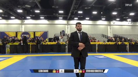 Steven Ross Forrester Jr. vs Leon Davis 2024 World IBJJF Jiu-Jitsu No-Gi Championship