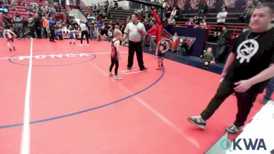 61 lbs Quarterfinal - Joseph Kidwell, Team Tulsa Wrestling Club vs Dax Walden, Morrison Takedown Club