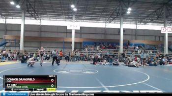 115 lbs Cons. Round 3 - Ty Irish, Meridian Middle School vs Connor Dransfield, Kuna