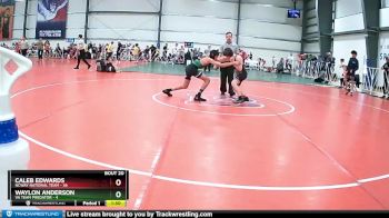 105 lbs Rd# 8- 12:30pm Saturday Final Pool - Waylon Anderson, VA Team Predator vs Caleb Edwards, NCWAY National Team