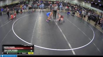 70 lbs Cons. Round 2 - Treyson Goebel, MWC Wrestling Academy vs Hayes Daniel, Threestyle Wrestling Of Oklahoma