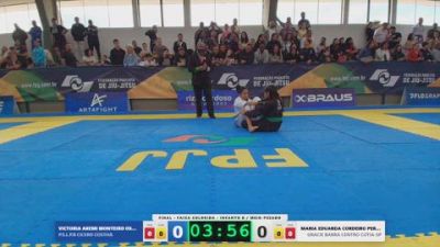 MARIA EDUARDA CORDEIRO PEREIRA D vs VICTORIA AKEMI MONTEIRO OSHIRO 2026 FPJJ Copa Grandes Mestres Etapa 3